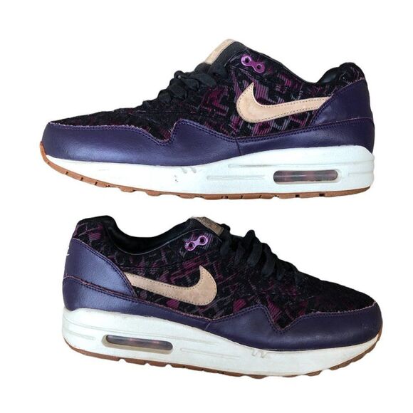 Rare 2013 Nike Air Max 1 Purple Dynasty Size 9 - Picture 1 of 16